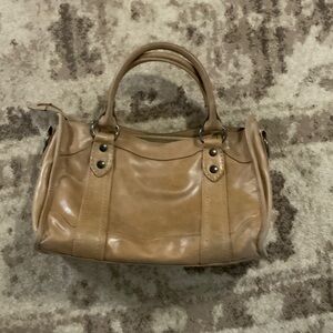 Frye Tan Leather Satchel